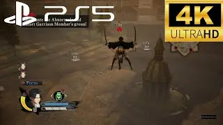 Attack on Titan: THE SECOND PLAN TO RETAKE THE BASE [LEVI] Gameplay (PS5 UHD) [4K60FPS]