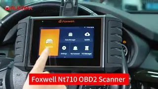 FOXWELL NT710 OBD2 Diagnostic Scan Tool Full System Bidirectional Test Car Code Reader ECU Coding