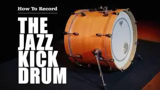 How To Record The Jazz Kick Drum | Ron's Room