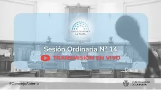 Sesion Ordinaria N&deg; 14 (30/10/2025) - Concejo Deliberante de La Plata