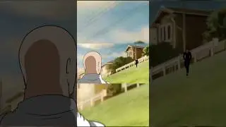 Saitama vs Garou PNG One Frame Man #onepunchman #oneframeman #shorts #memes
