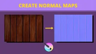 How To Make A Normal Map Out Of A Diffuse Map Using Krita