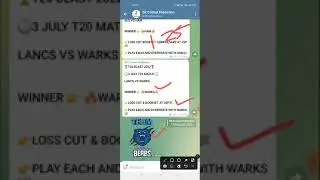 How to Play With a Report from a Tipper #telegram #1xbet #melbet