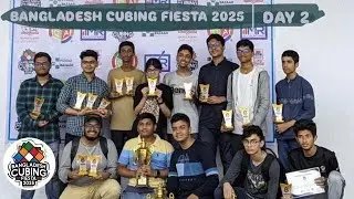 Saddest Way To End A Comp - Bangladesh Cubing Fiesta 2025 Day 2 | Rubik's Cube Competition Vlog