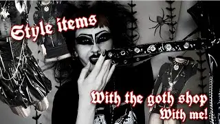 Styling Goth Outfits With Me- peapanic