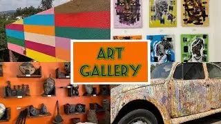 Art gallery, Inema art center /city tour Kigali,Rwanda