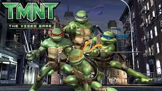 TMNT 2007 &ndash; No Commentary Full Game Walkthrough | Leonardo, Donatello, Michelangelo, Raphael