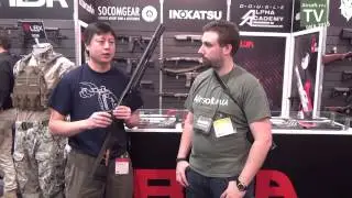 IWA 2015: Airsoft Innovations shotgun prototype