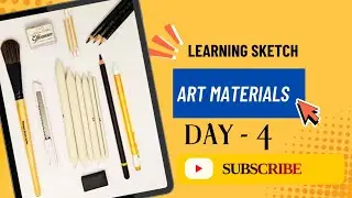 Best Art Materials for Beginners | Sketching Supplies Guide |Artist Sapna Vyas | Day 4