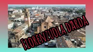 Fiorenzuola d'Arda vista dal cielo (Piacenza) 17 ott 2022