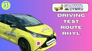 Rhyl Driving Test Route Video 3  🚗💨  |#RhylDrivingTest #DrivingTestRoutes #RoadTestTips #rhyl