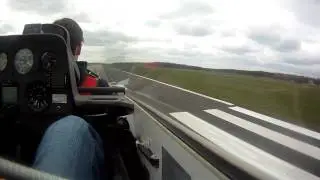 Long final and semi-good touchdown in EDLD
