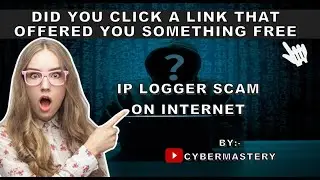 IP Logger Scams | Video by CyberMastery
