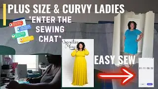 [906]EASY Plus Size & Curvy Ladies Sewing Pattern by @TheSEWcialCafe |Signature Maxi Dress