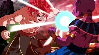 Goku sees the true Saiyan god reveal having destroyed the Saiyan planet and humiliates Beerus
