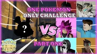 Beating Roria Conquest Using Only 1 Pokemon - Pokemon Brick Bronze | Roria Conquest!