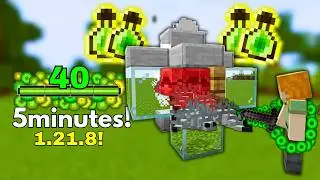 Easiest XP Farm Minecraft 1.21.8+ - Tutorial
