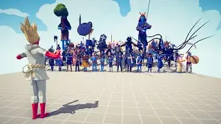 SUPER PEASANT vs MELEE Team - Totally Accurate Battle Simulator TABS