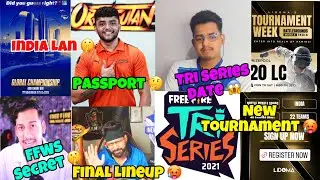 TG Final Lineup Reveal 🤬 Lidoma Final Date Announce 😱 Lan In India 🤔 Finally Try Series Date 🥵