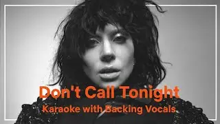Don't Call Tonight - Karaoke & BV From Lady Gaga
