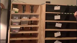 Installing THG heat tape for snake rack