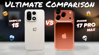 😈 iPhone 17 Pro Max VS Oneplus 15 Ultimate Comparison | Which One Is The Best❓ #iphone #oneplus 