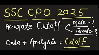 SSC CPO 2025 Category Wise Cut Off ? / 50k+ student's data / Best video On Cut Off || #ssccpocutoff