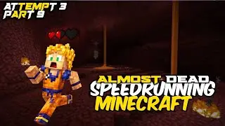 3 Hearts Left ❤️❤️❤️ Trapped In A Nether Fortress Alone & Hungry