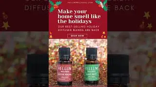 Check out our Holiday Diffuser Blend Duo