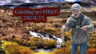 Catching my FIRST TROUT!!