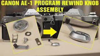 Быстрое решение &mdash; программа Canon AE-1/AL-1: узел ручки обратной перемотки