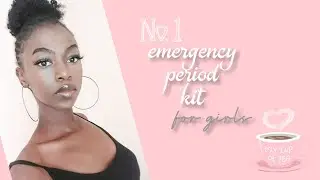 feminine hygiene💅👑 | emergency period kit 👝💄|south african youtuber🇿🇦