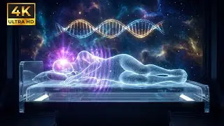 432Hz + 528Hz + 741Hz | The DEEPEST Healing Sleep: Whole Body Regeneration, Relieve Stress