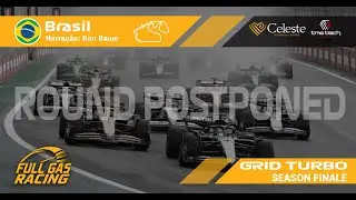 FULL GAS RACING F1 | GRID TURBO | GRANDE FINAL &ndash; GP DO BRASIL -  COM RON BAUER 🇧🇷