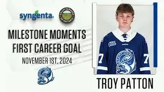 OHL Milestone | First Career Goal | Troy Patton
