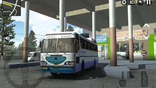 Indian bus simulator gameplay 🚍🚍| Indian roadways bus 🚌 | level 1 
