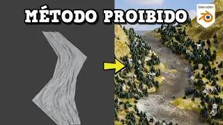 APRENDA no&nbsp;BLENDER a criar o Rio de PEDRA do DRAG&Atilde;O de 