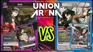 Black Clover vs Attack on Titan - Union Arena