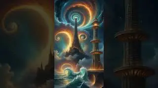 The Tower #Psybient #FutureBass #Tribal #Drumstep #AImusc #AIMusicvideo #aianimation #deforum #aiart