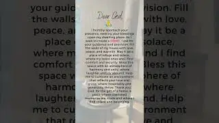 🙏Bless My Home [PRAYER]