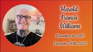 In Loving Memory of Harold Francis Williams