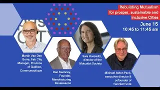 Rebuilding mutualism for prosper, sustainable and inclusive cities