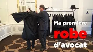 Ma première robe d'avocat