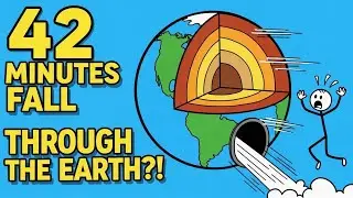 What if you drilled a tunnel straight through the Earth and jumped inside?