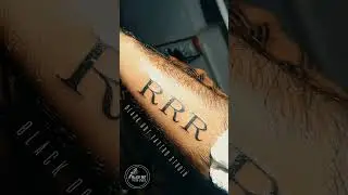 RRR l RRR Tattoo l RRR Movie Fans l Tattoolovers l #rrrmovie #short #shortvideo