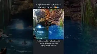 🔥 A Mysterious Well That Produces Fire Instead of Water! | Bheemkund, Madhya Pradesh 💧 #motivation