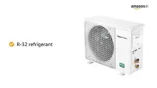 Amazon Basics 1 Ton, 5 Star, Wi-Fi Enabled, Single Rotary Inverter Split AC.