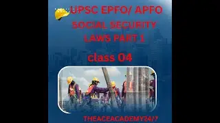 UPSC EPFO/APFO  SERIES PART 1