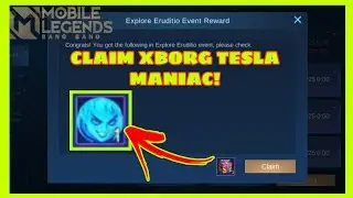 HOW TO GET XBORG TESLA MANIAC SKIN FOR FREE?  | EXPLORE THE MAP BROWSER EVENT MLBB | EeXPi Gaming