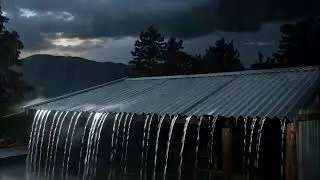 Heavy Rain & Thunder Sounds Live Stream &ndash; Deep Sleep, Insomnia Relief, Relaxation & Calm Night